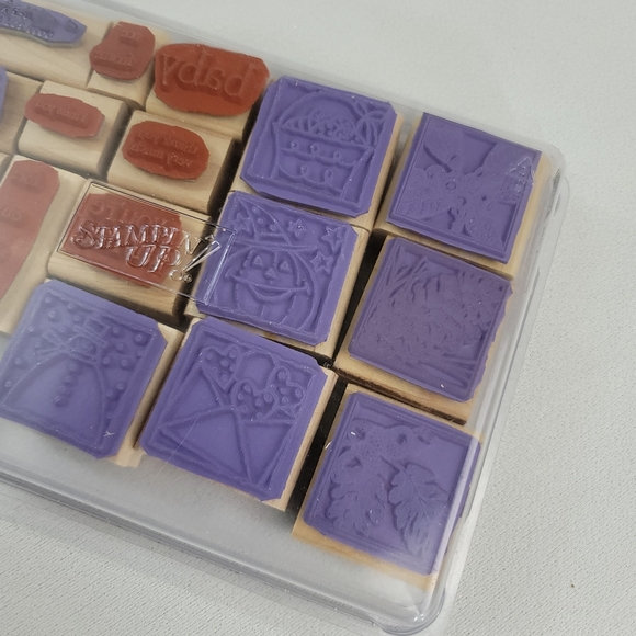 Stampin Up! Lot Of Rubber Stamps - Picture 10 of 13